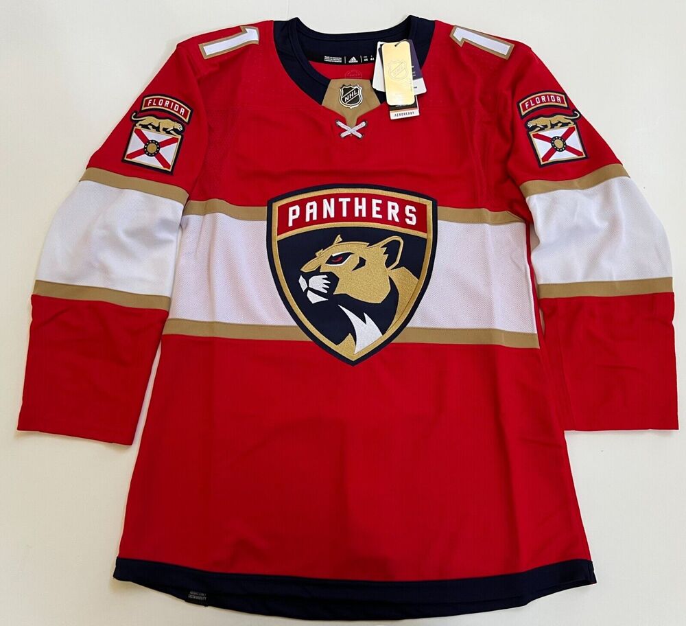 Adidas Florida Panthers Jonathan Huberdeau Jersey HB6672 Men's Size 44